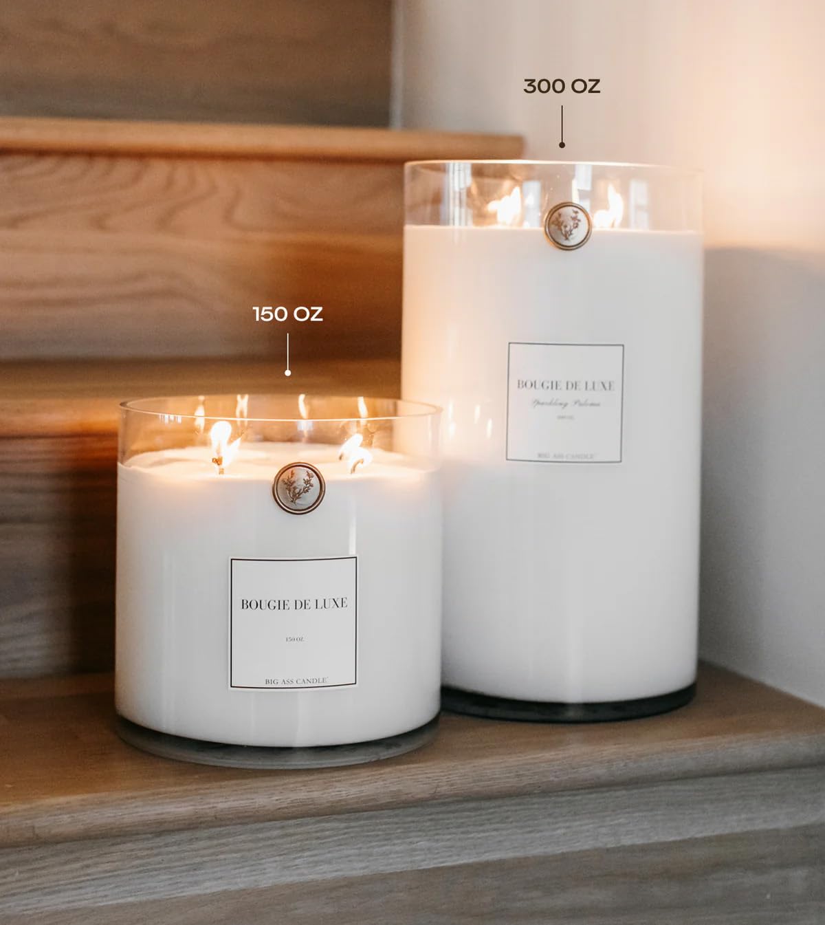MASSIVE 8" × 14" LUXURY CANDLE – 300 OZ