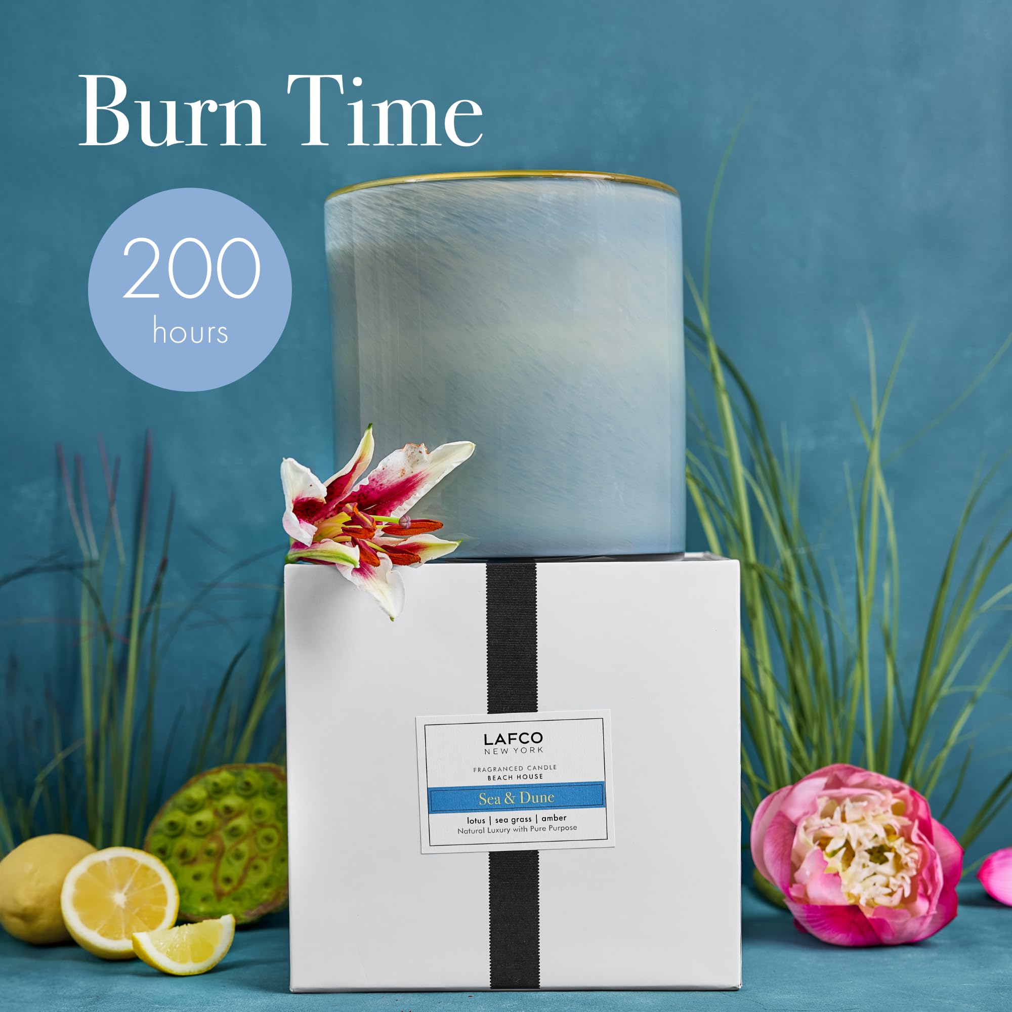 Luxe 4-Wick Candle, Sea & Dune - 86 oz