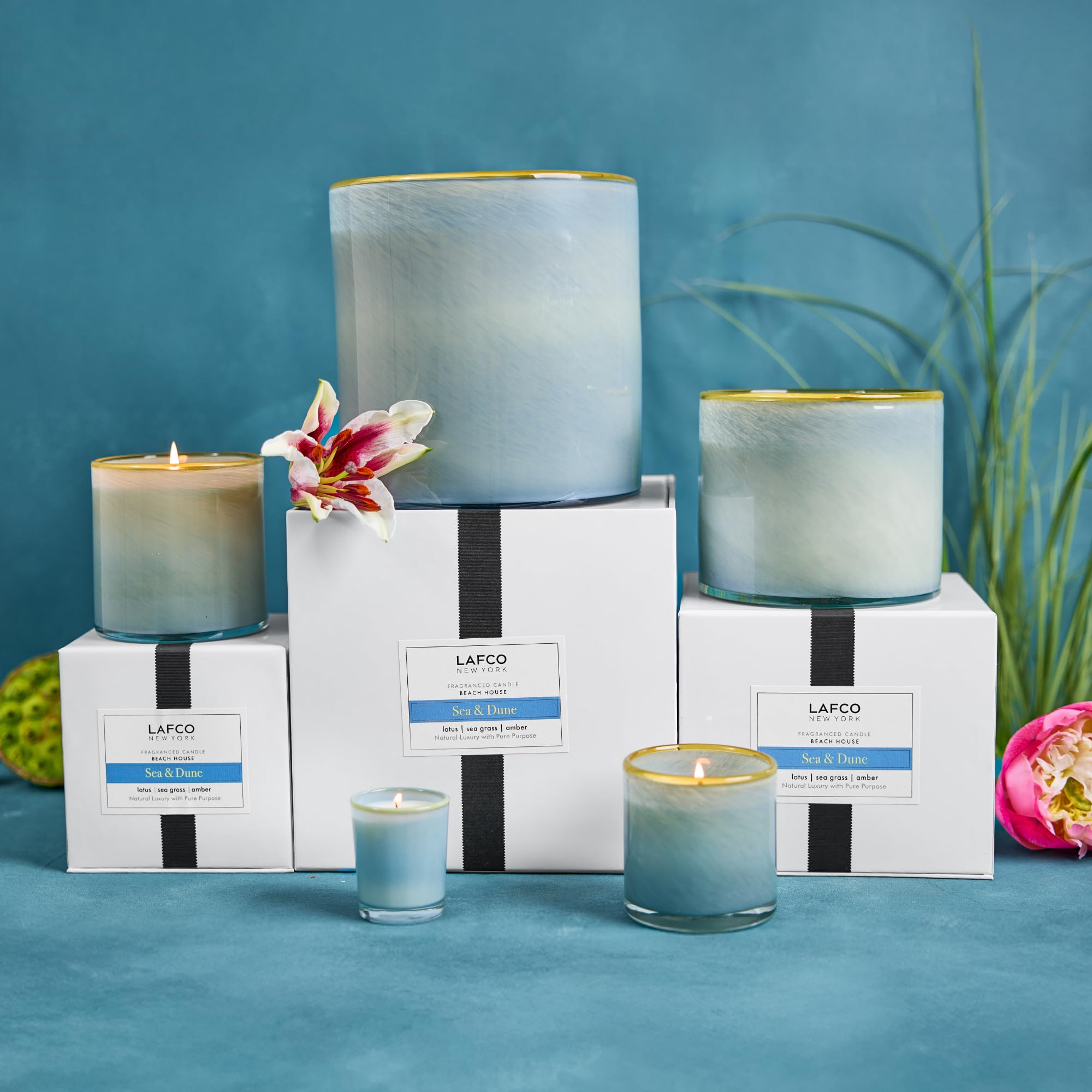 Luxe 4-Wick Candle, Sea & Dune - 86 oz