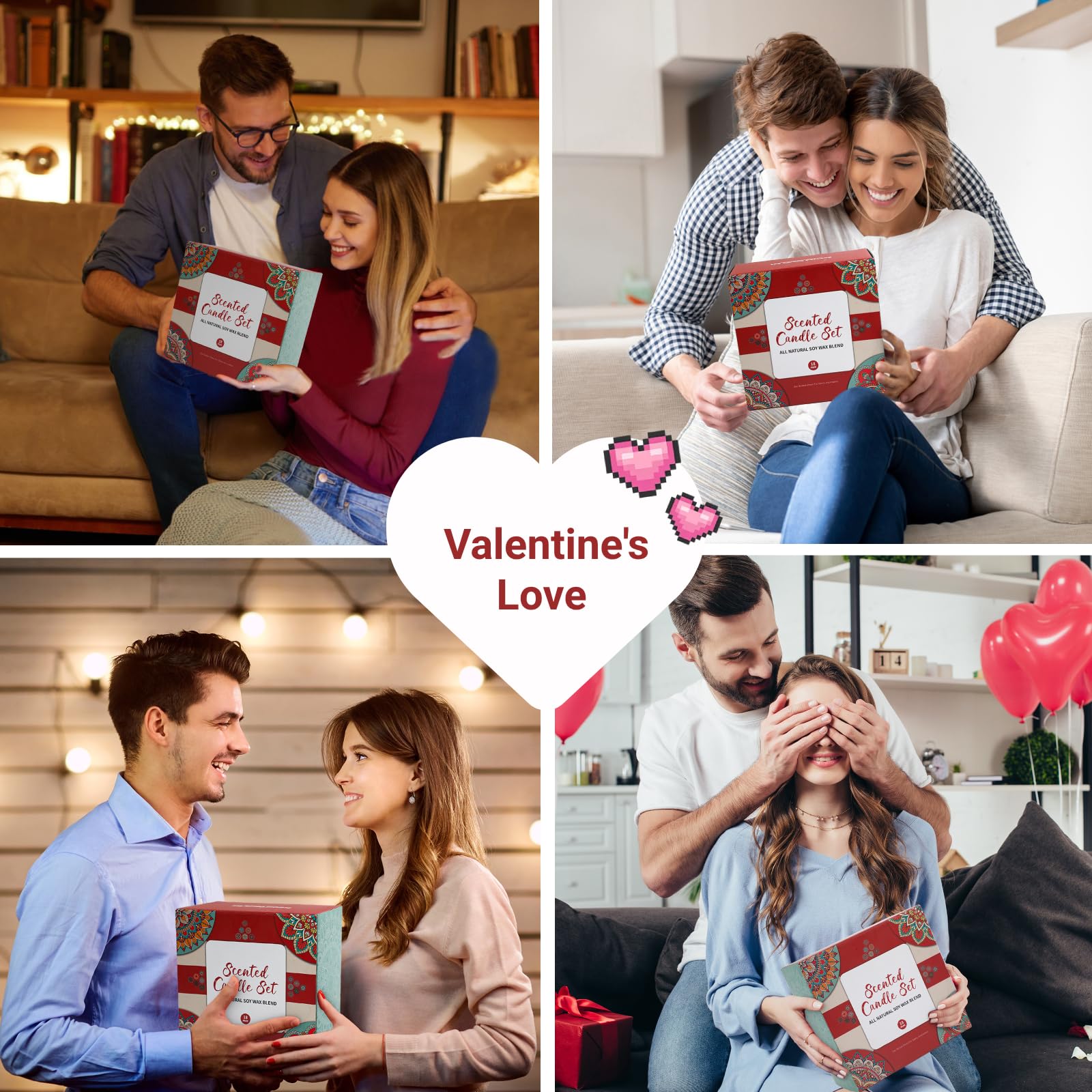 Sylvanys Scented Candles Gift Set, 18 Pack Aroma