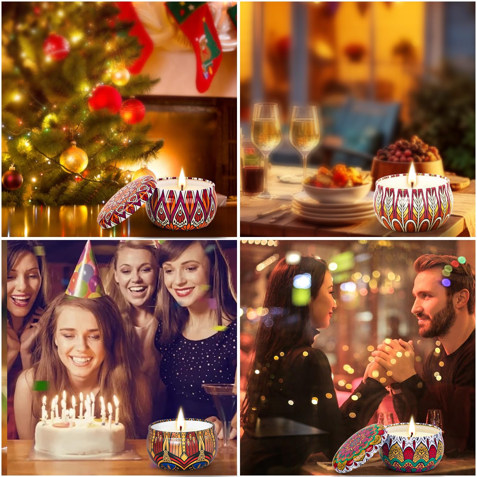 Sylvanys Scented Candles Gift Set, 18 Pack Aroma